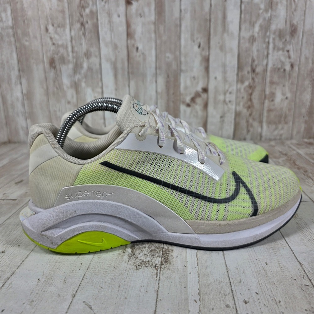 Nike Air Zoom SuperRep 3 Womens 9 Training Shoes Lime Green Sail DN6992-175